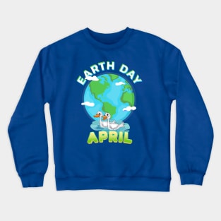 Earth day 22 April Crewneck Sweatshirt